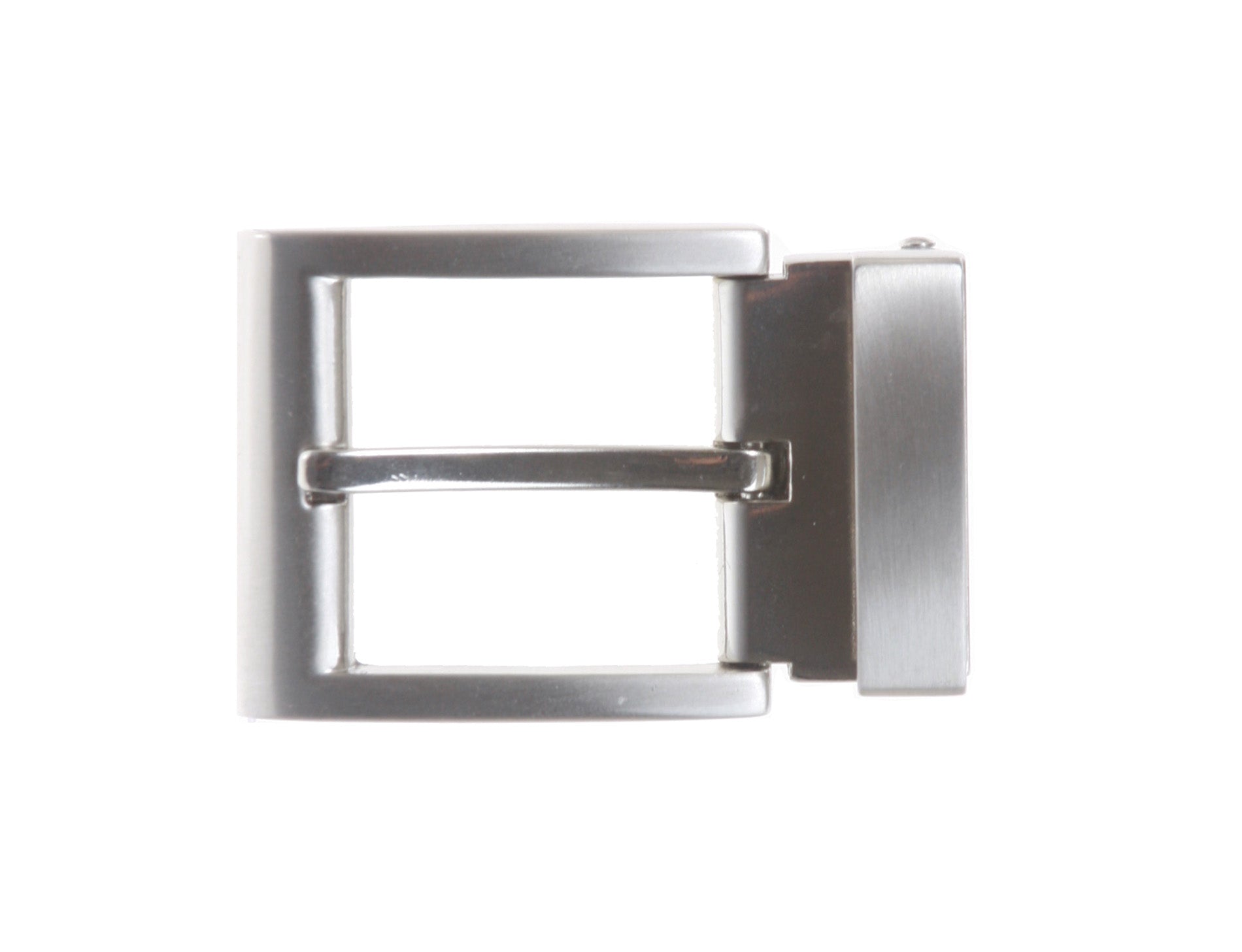 Men's 1 1/4 Inch (34 mm) Top Grain Cowhide Plain Leather Belt with Nickel Free Clamp Buckle - OnlineBelts