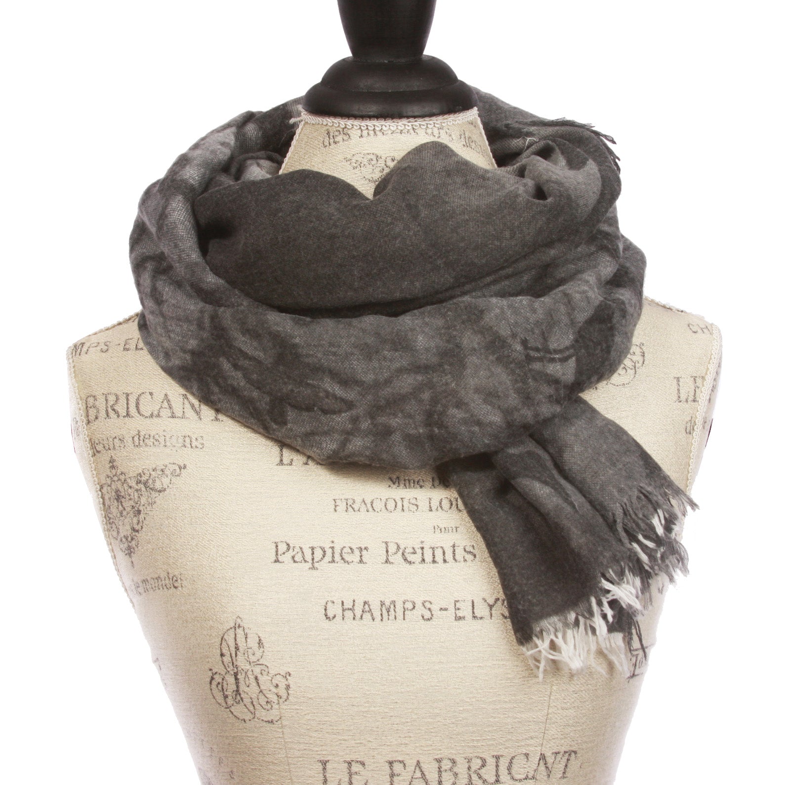 Womens Brid Print Mix Colored Light Weight Wide Shawl Wrap Cotton Scarf - OnlineBelts