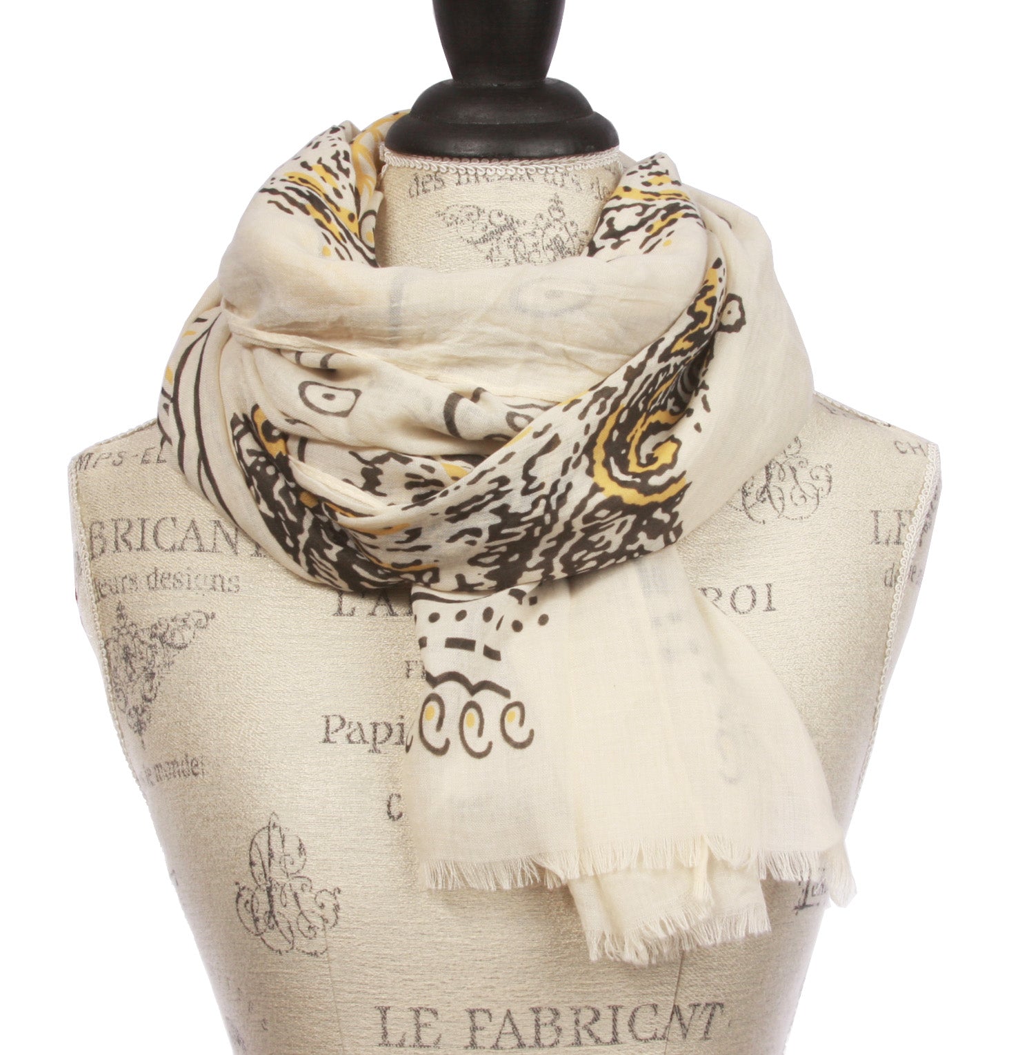 Womens Mix Colored Light Weight Wide Shawl Wrap Cotton Scarf - OnlineBelts