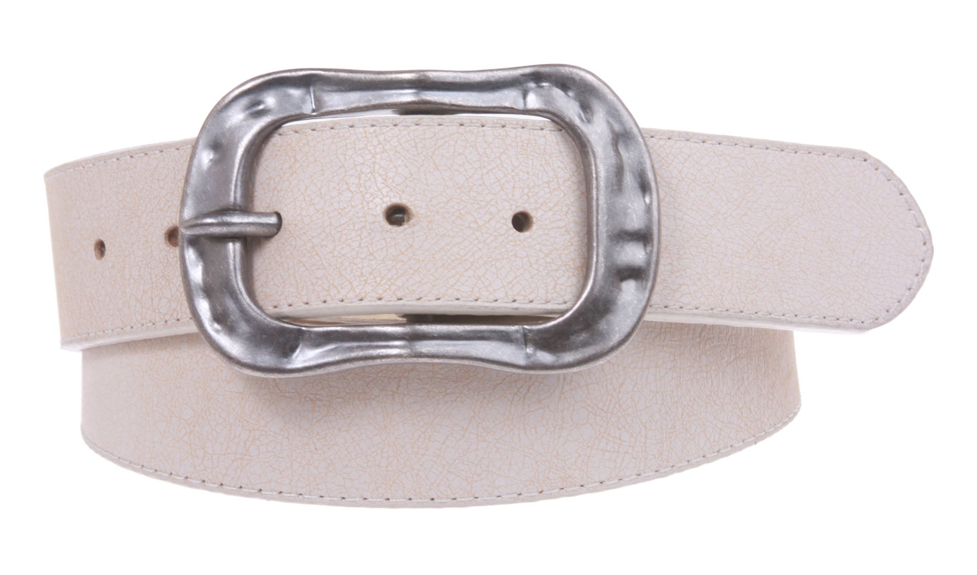 1 1/2" (38 mm) Snap On Distressed Genuine Leather Belt - OnlineBelts