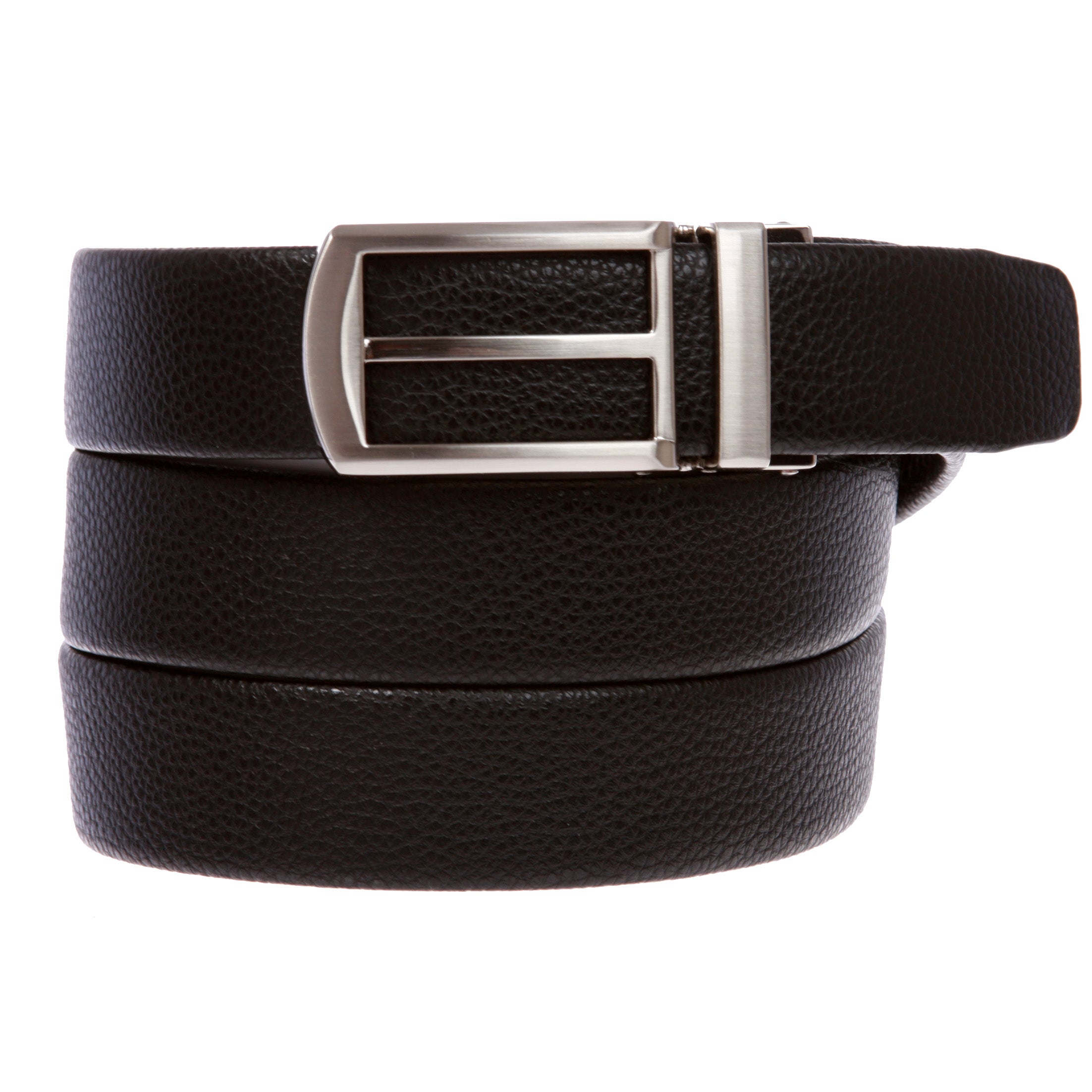 Men's 1 3/16" Microfiber Adjustable Automatic Ratchet Slide Perfect Fit Belt - OnlineBelts