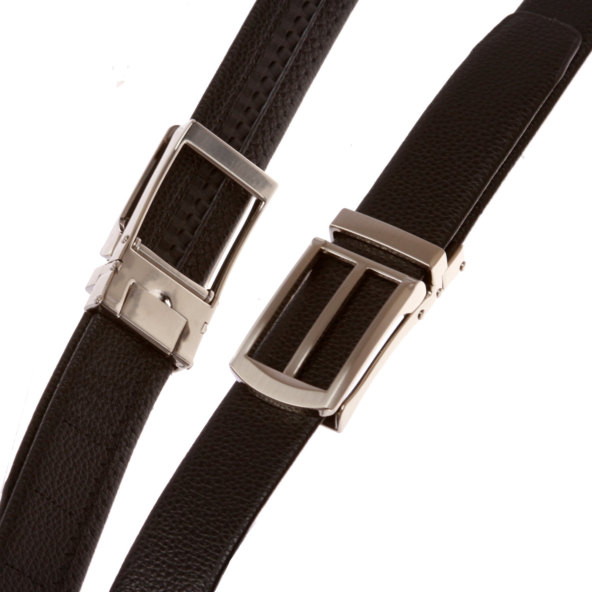 Men's 1 3/16" Microfiber Adjustable Automatic Ratchet Slide Perfect Fit Belt