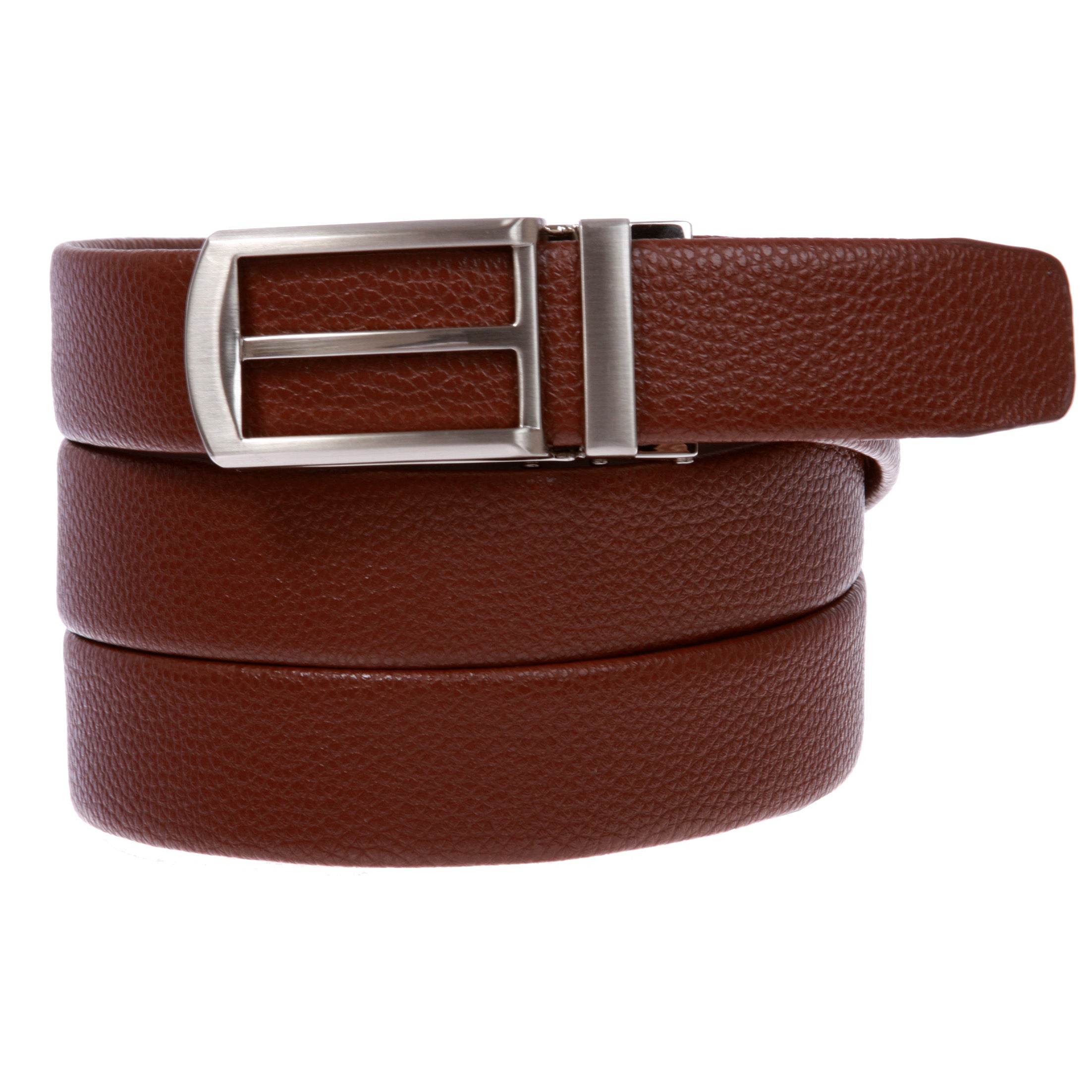 Men's 1 3/16" Microfiber Adjustable Automatic Ratchet Slide Perfect Fit Belt - OnlineBelts