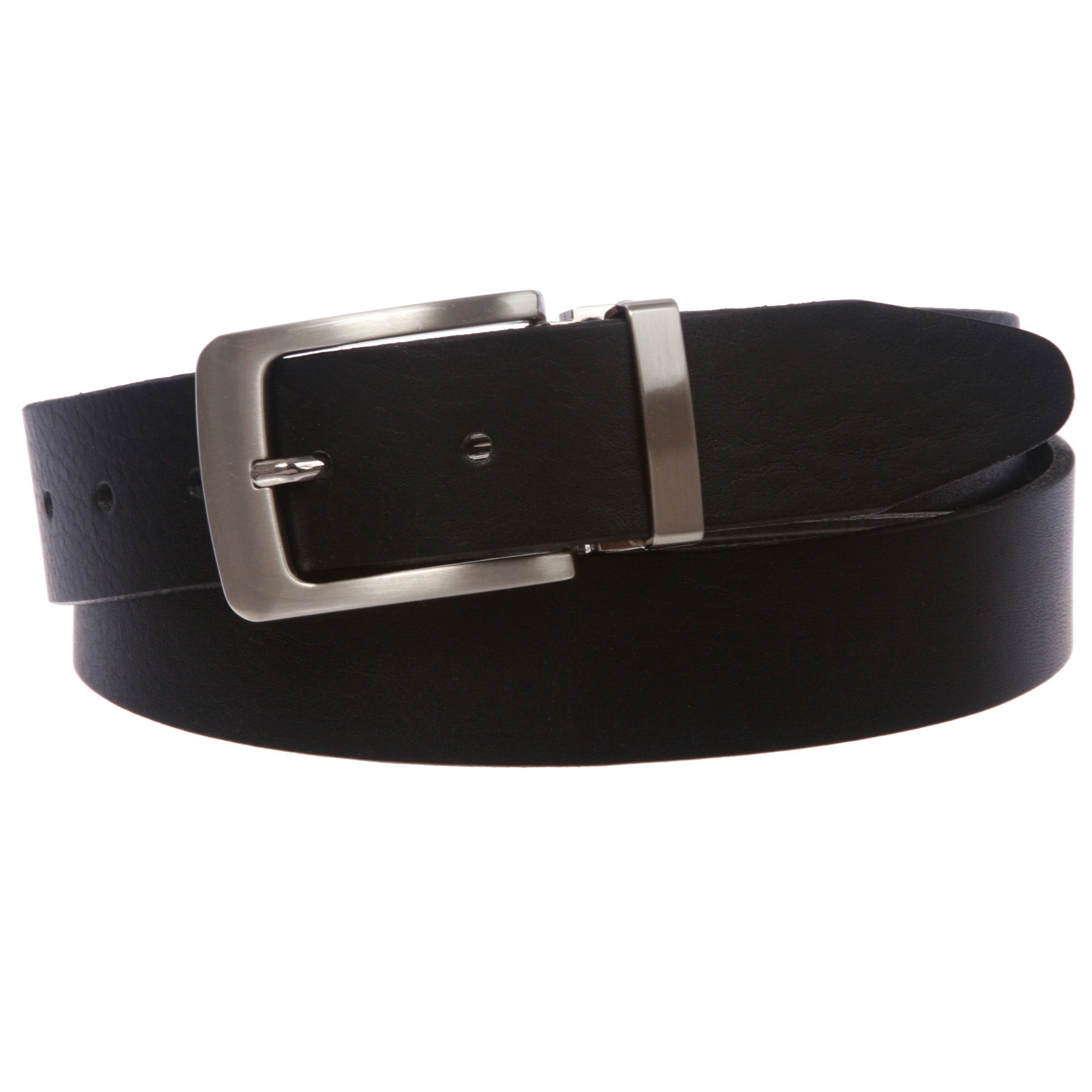 Men's 1 1/4" Clamp on Italian Leather Dress Belt - OnlineBelts