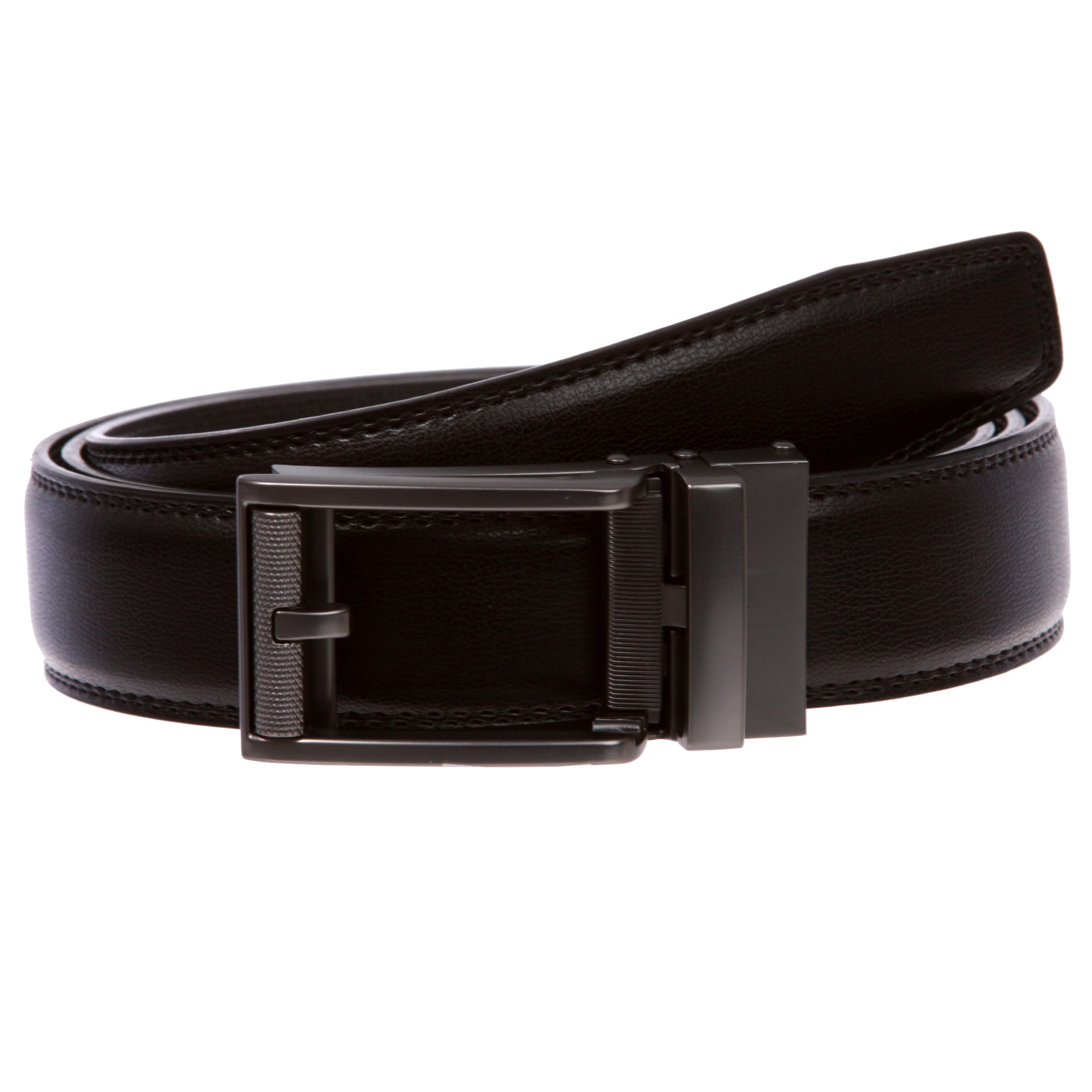 Men's Adjustable Automatic Ratchet Slide Perfect Fit Belt - OnlineBelts