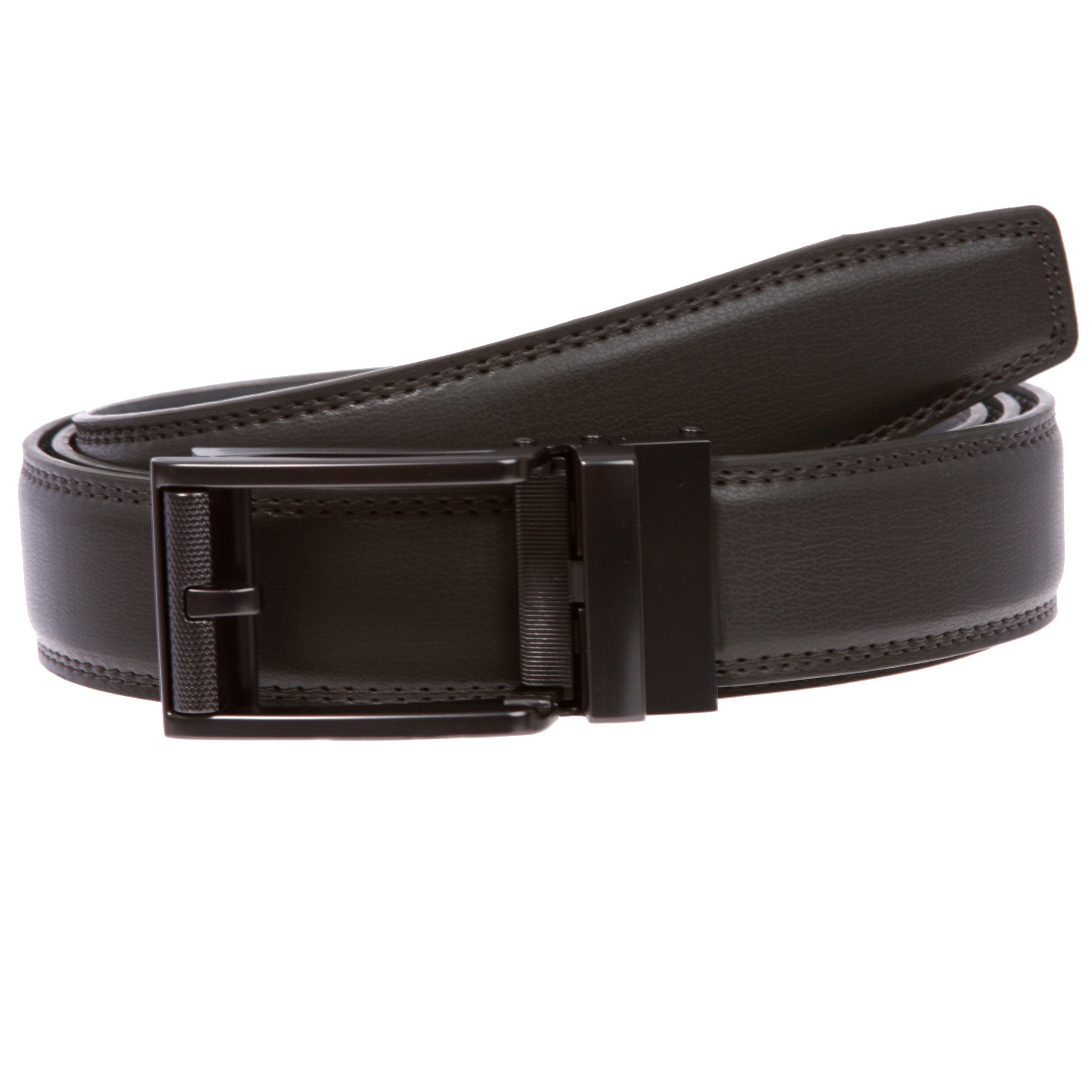 Men's Adjustable Automatic Ratchet Slide Perfect Fit Belt - OnlineBelts