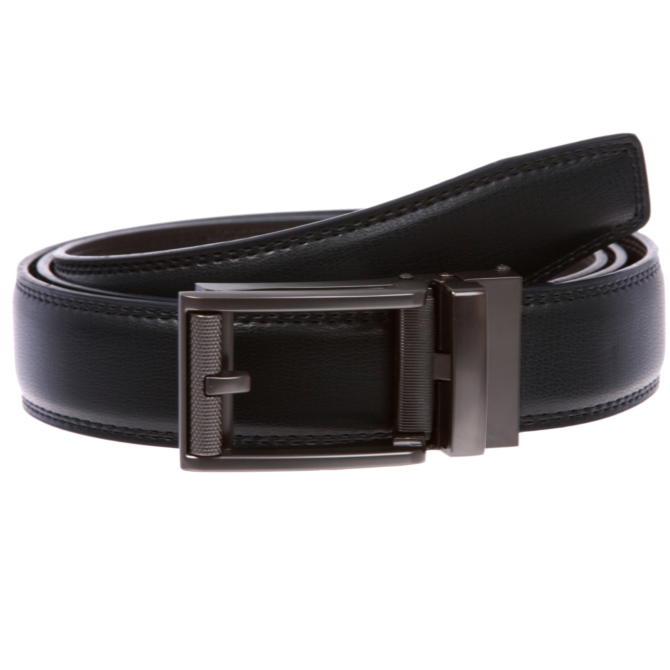 Men's Adjustable Automatic Ratchet Slide Perfect Fit Belt - OnlineBelts