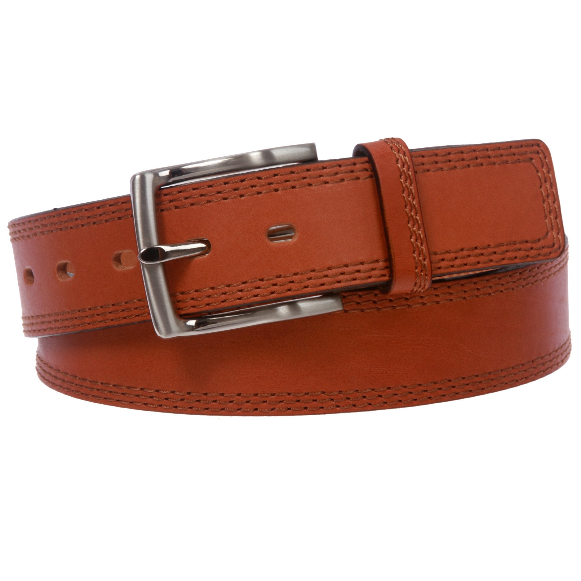 Men's Full Grain Italian Leather Casual Belt - OnlineBelts