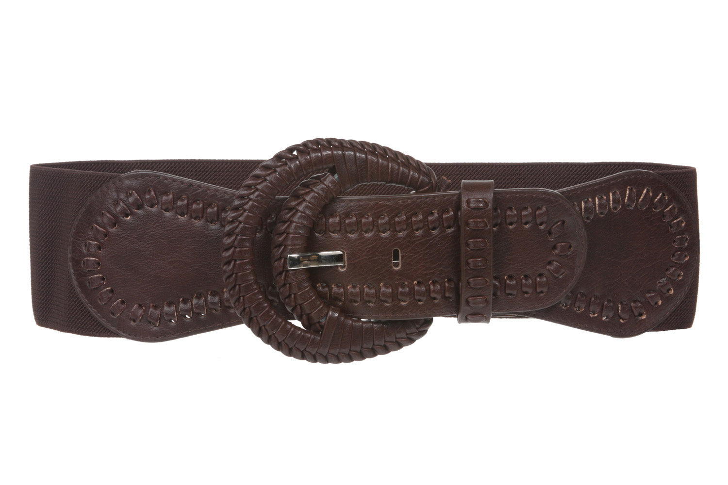 3" Wide High Waist Fashion Stretch Belt - OnlineBelts