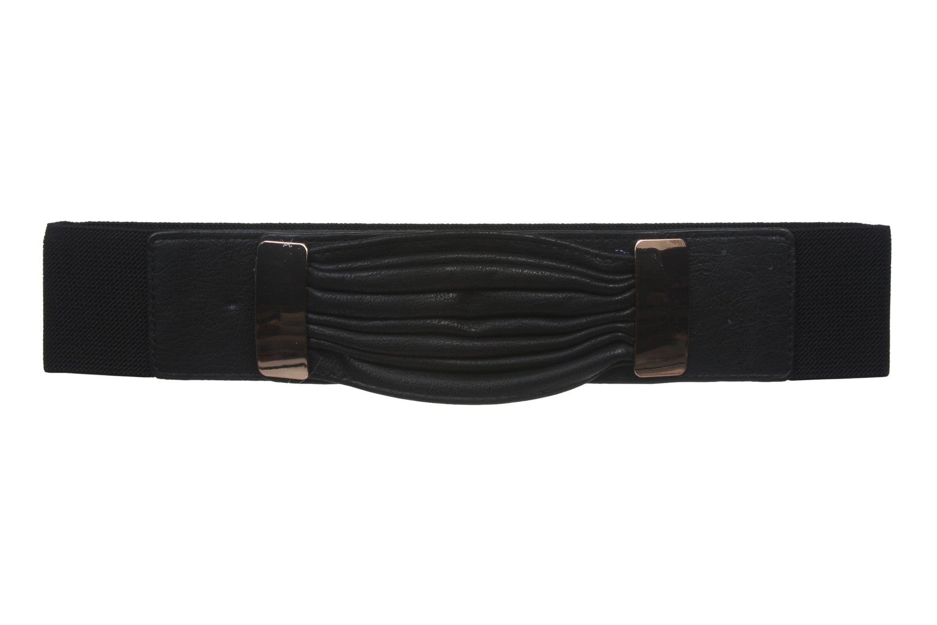 Ladies 2 3/8" Wide High Waist Elastic Fashion Belt Size: One - OnlineBelts