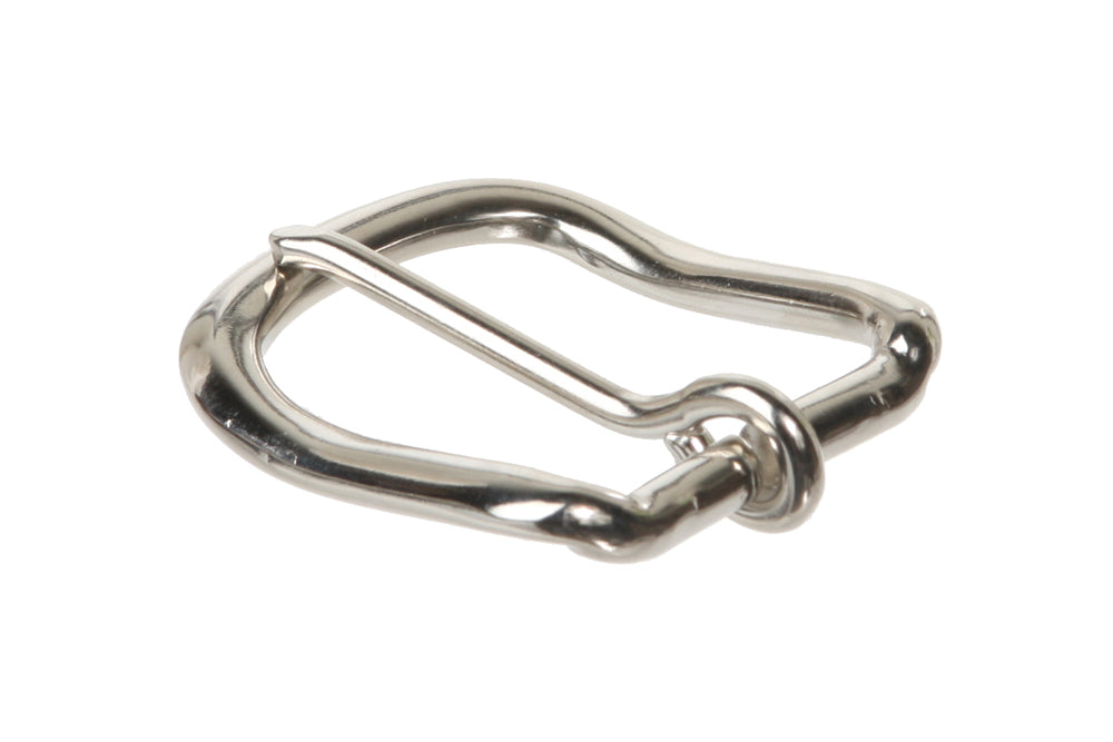 1 1/4 Inch Single Prong Round Belt Buckle - OnlineBelts
