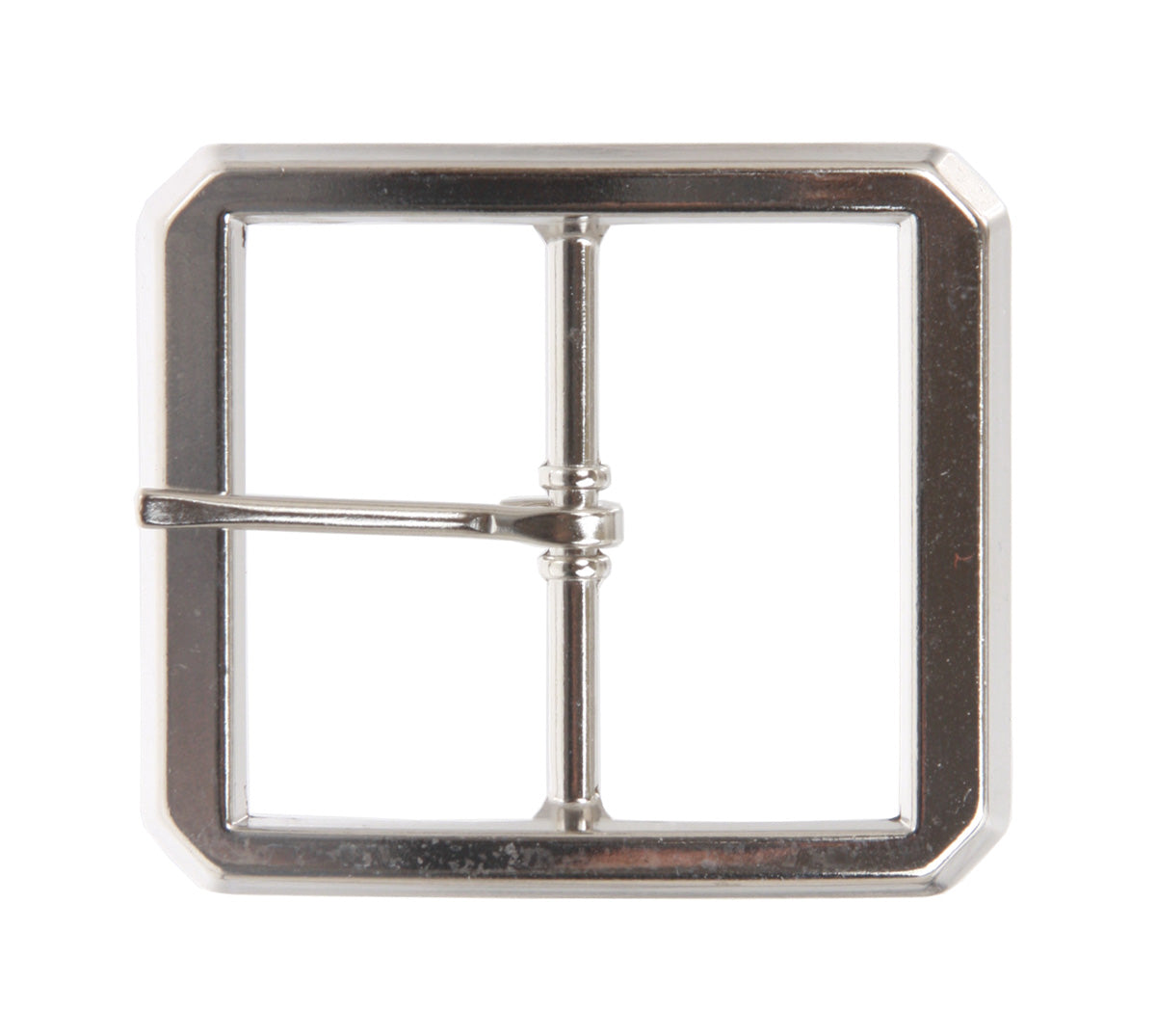 1 1/2" (38 mm) Single Prong Rectangular Belt Buckle - OnlineBelts