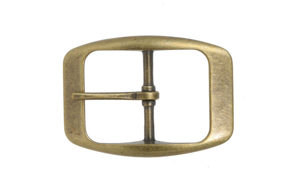 1 1/4" (31 mm) Single Prong Oval Belt Buckle - OnlineBelts