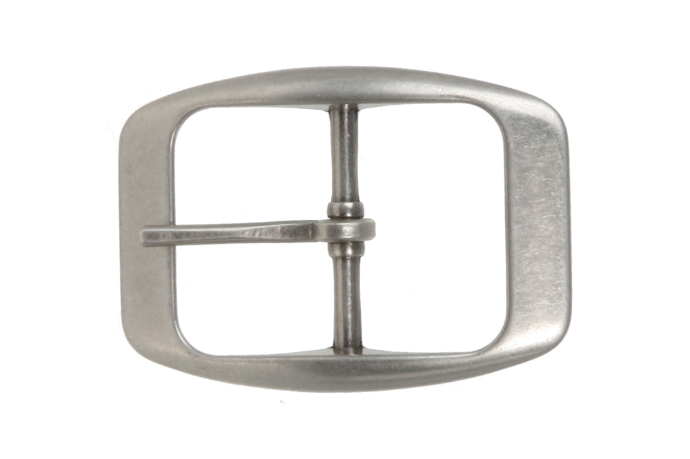 1 1/4" (31 mm) Single Prong Oval Belt Buckle - OnlineBelts