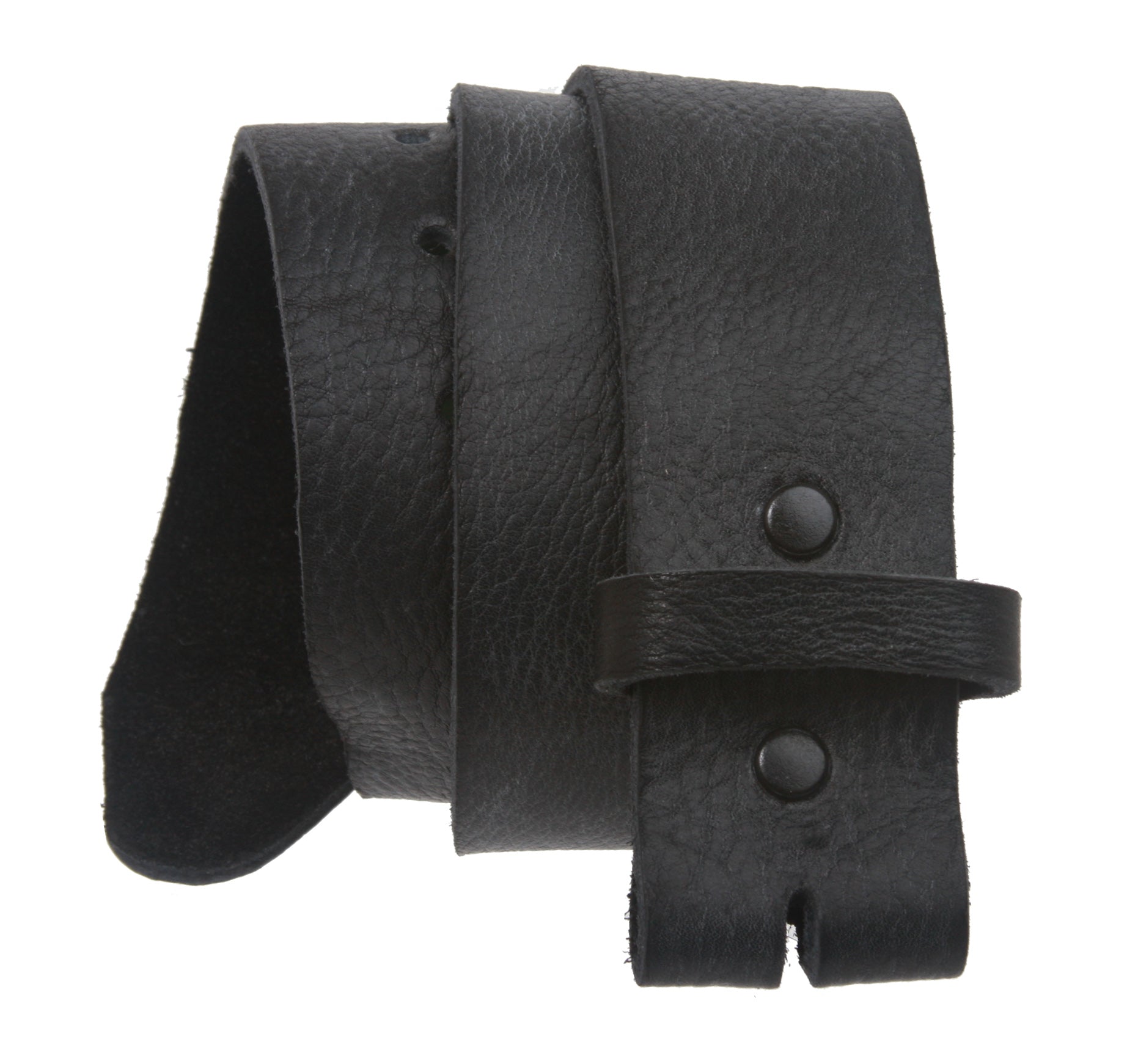 Snap On Soft Vintage Retro Pebble Print Genuine Leather Belt Strap