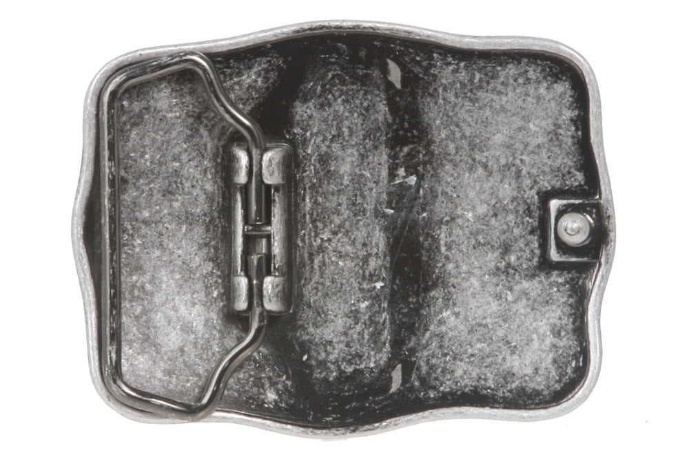 Western Flower Engraved Belt Buckle - OnlineBelts