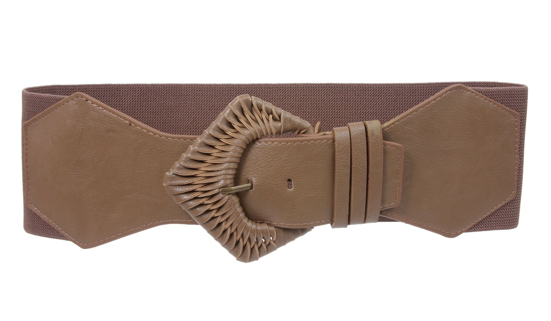 4" Wide High Waist Fashion Stretch Belt - OnlineBelts