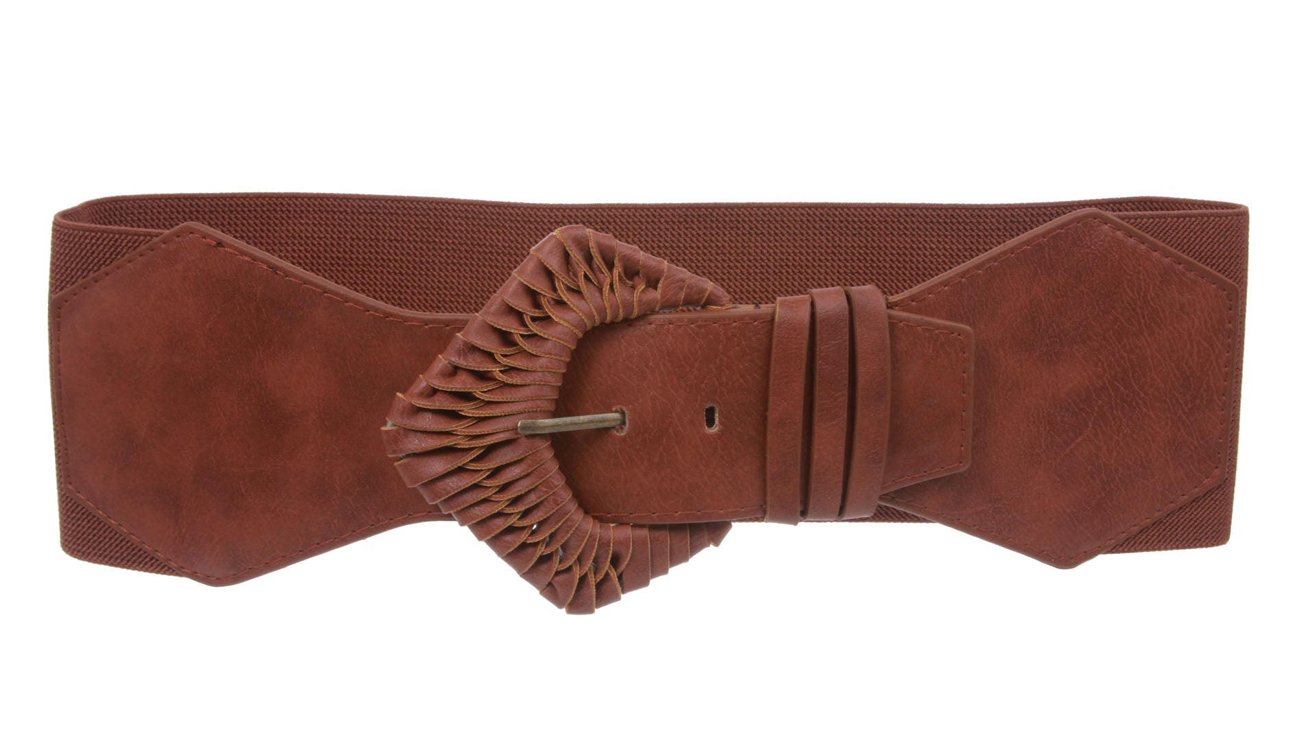 4" Wide High Waist Fashion Stretch Belt - OnlineBelts