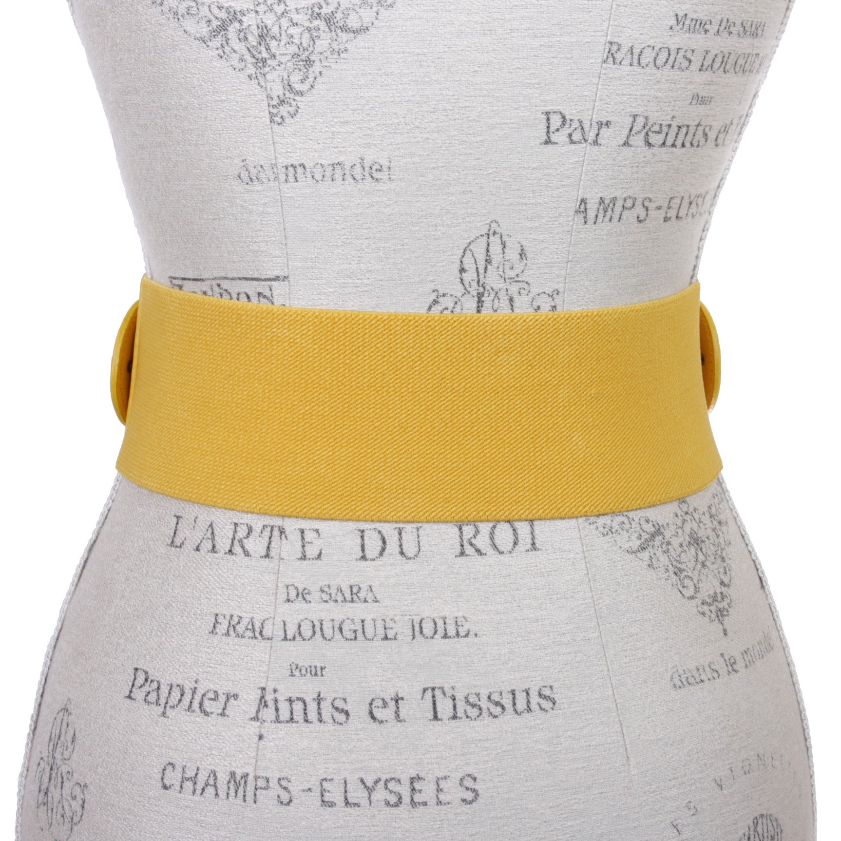 Women's 3" Wide High Waist Braided Fashion Stretch Belt - OnlineBelts