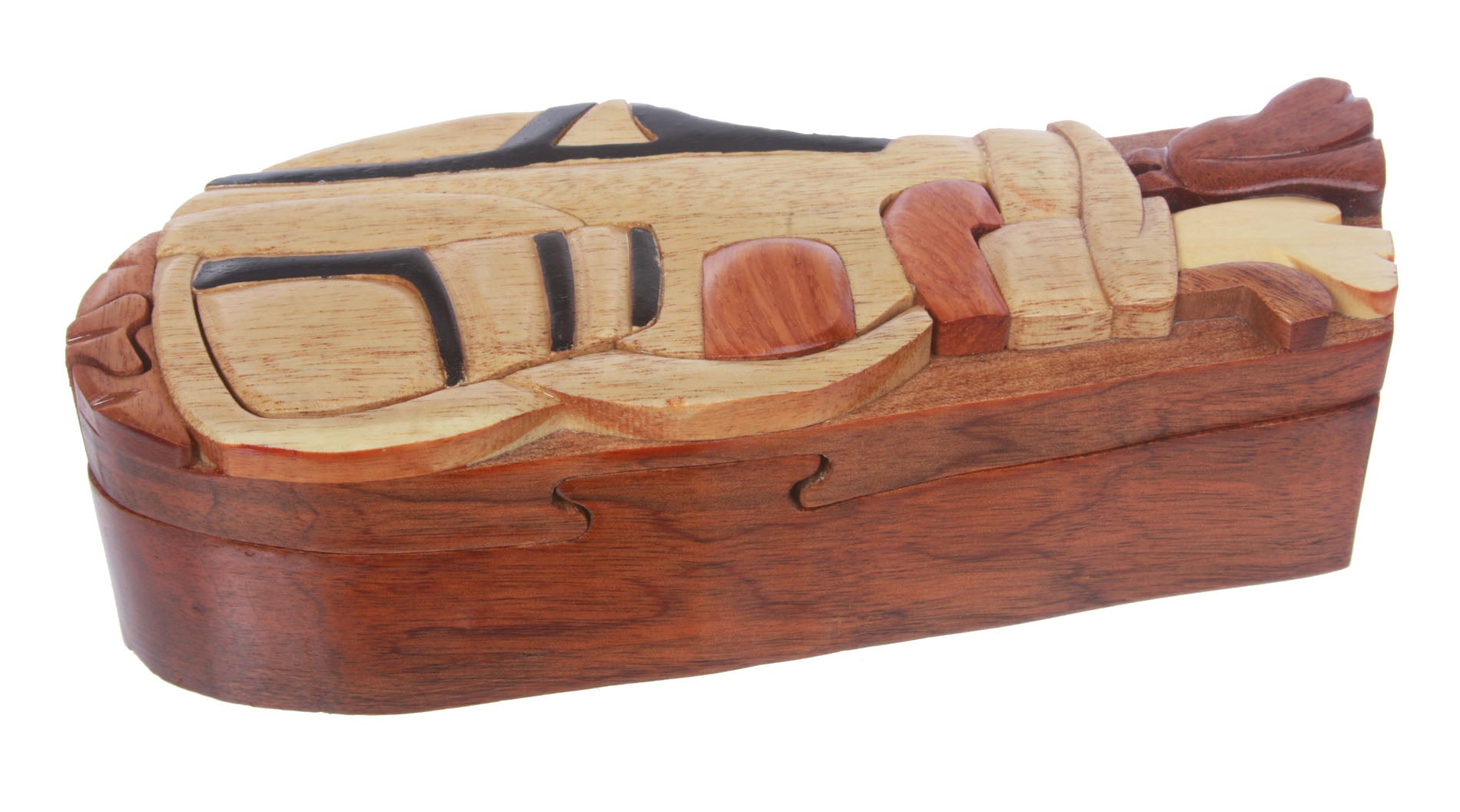 Handcrafted Wooden Golf set Shape Secret Jewelry Puzzle Box -Golf set - OnlineBelts