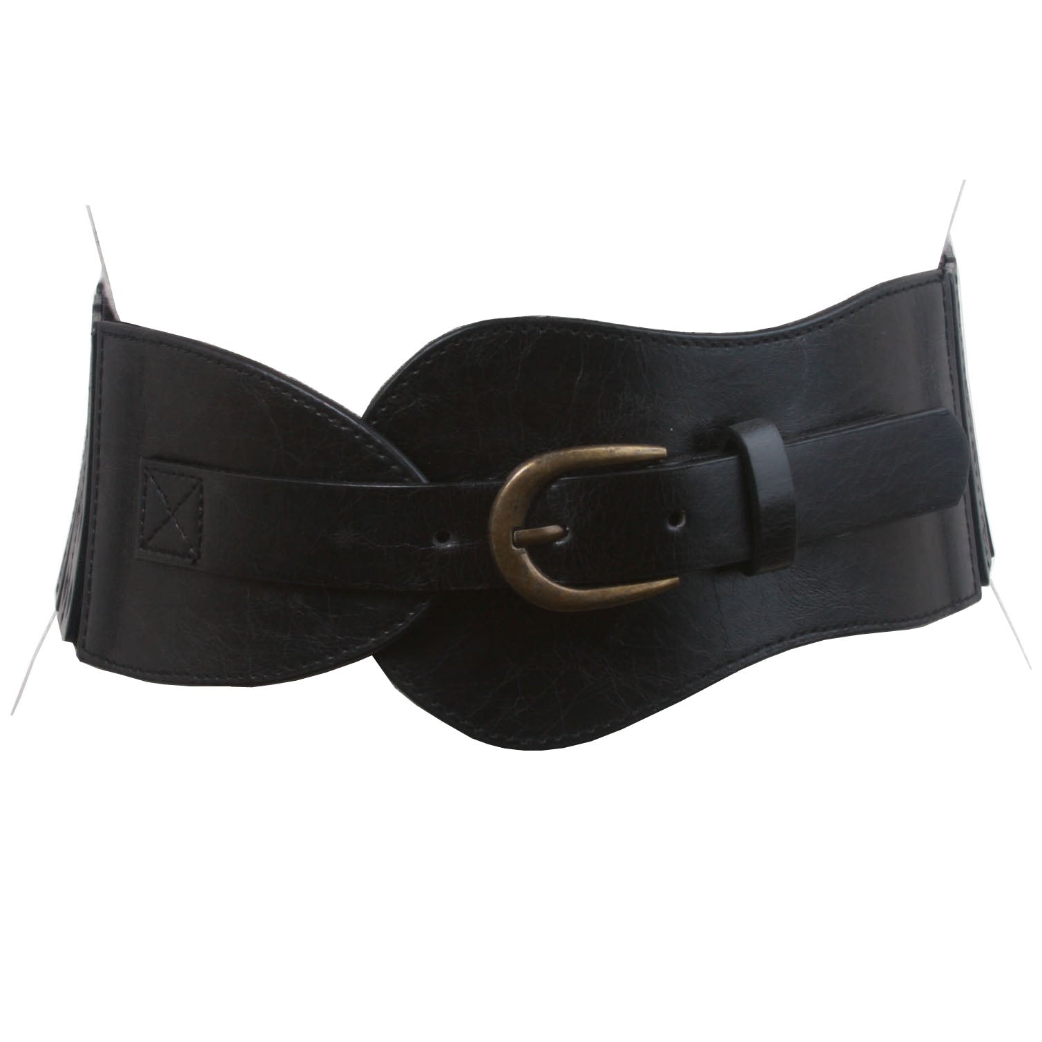 Women's 3" Wide High Waist Fashion Stretch Belt