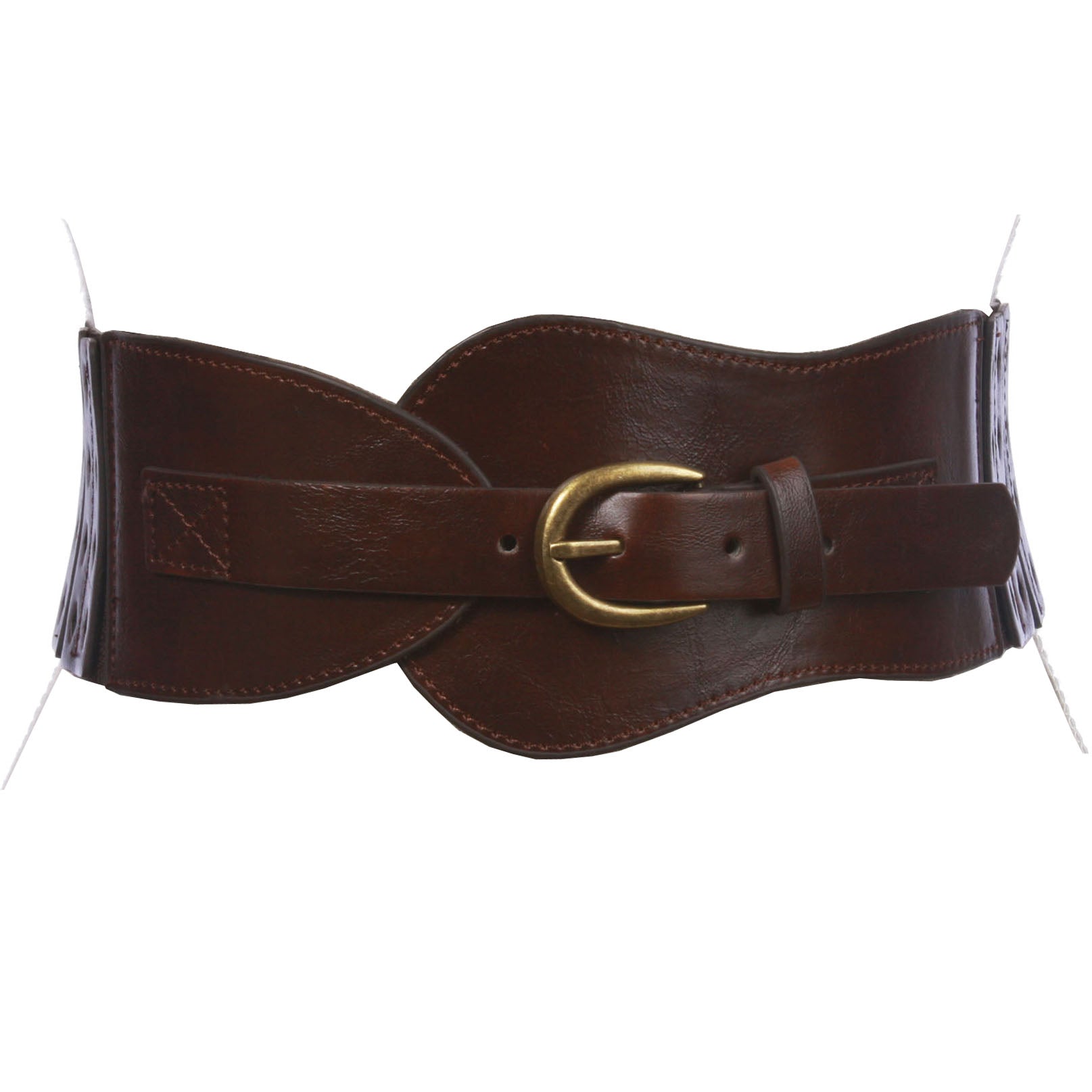 Women's 3" Wide High Waist Fashion Stretch Belt