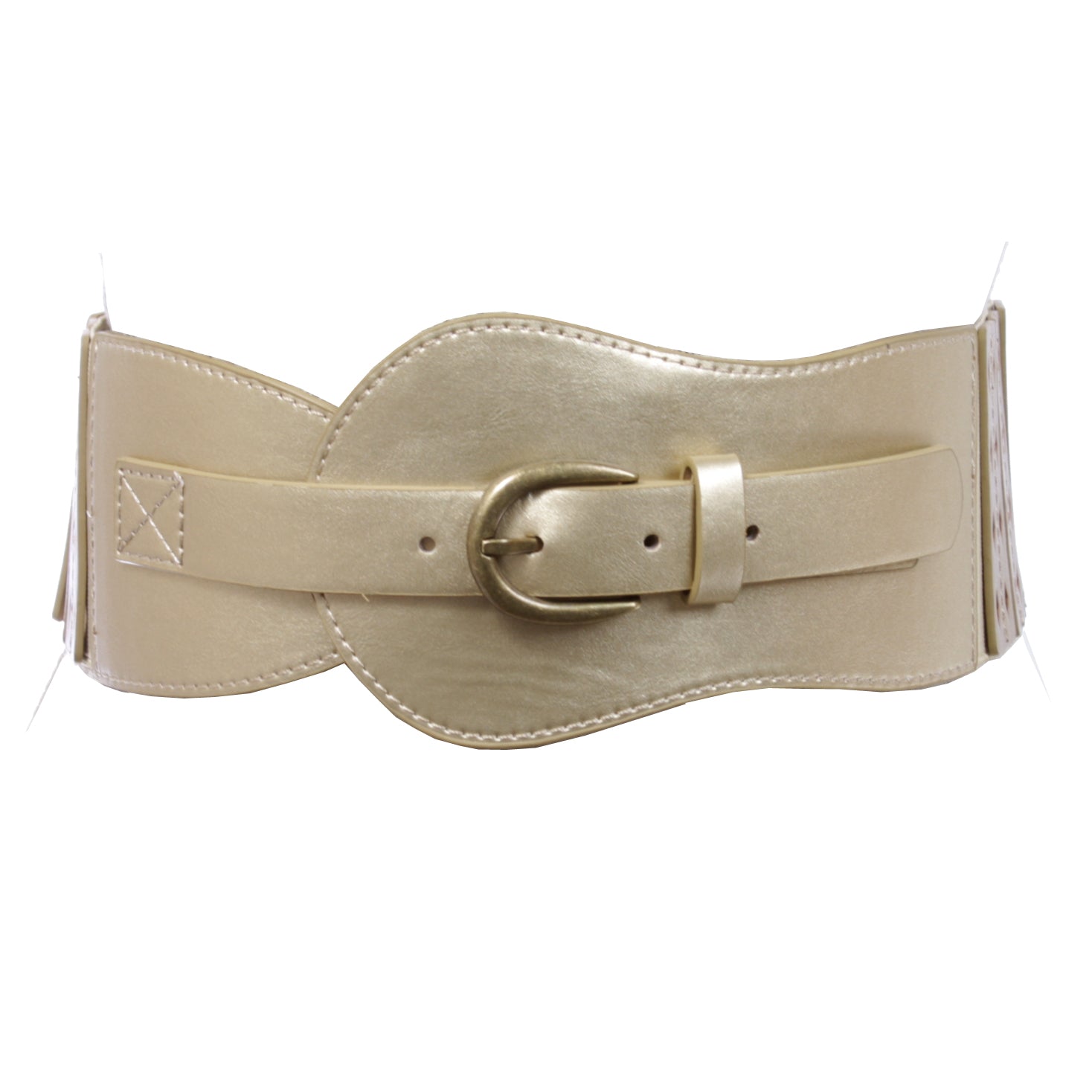 Women's 3" Wide High Waist Fashion Stretch Belt