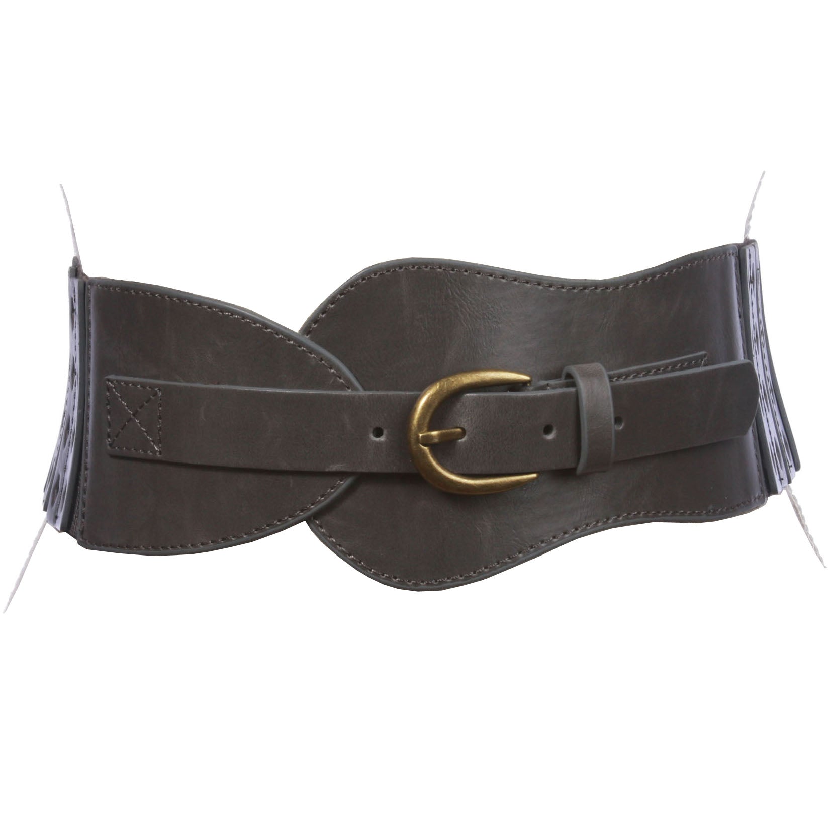 Women's 3" Wide High Waist Fashion Stretch Belt