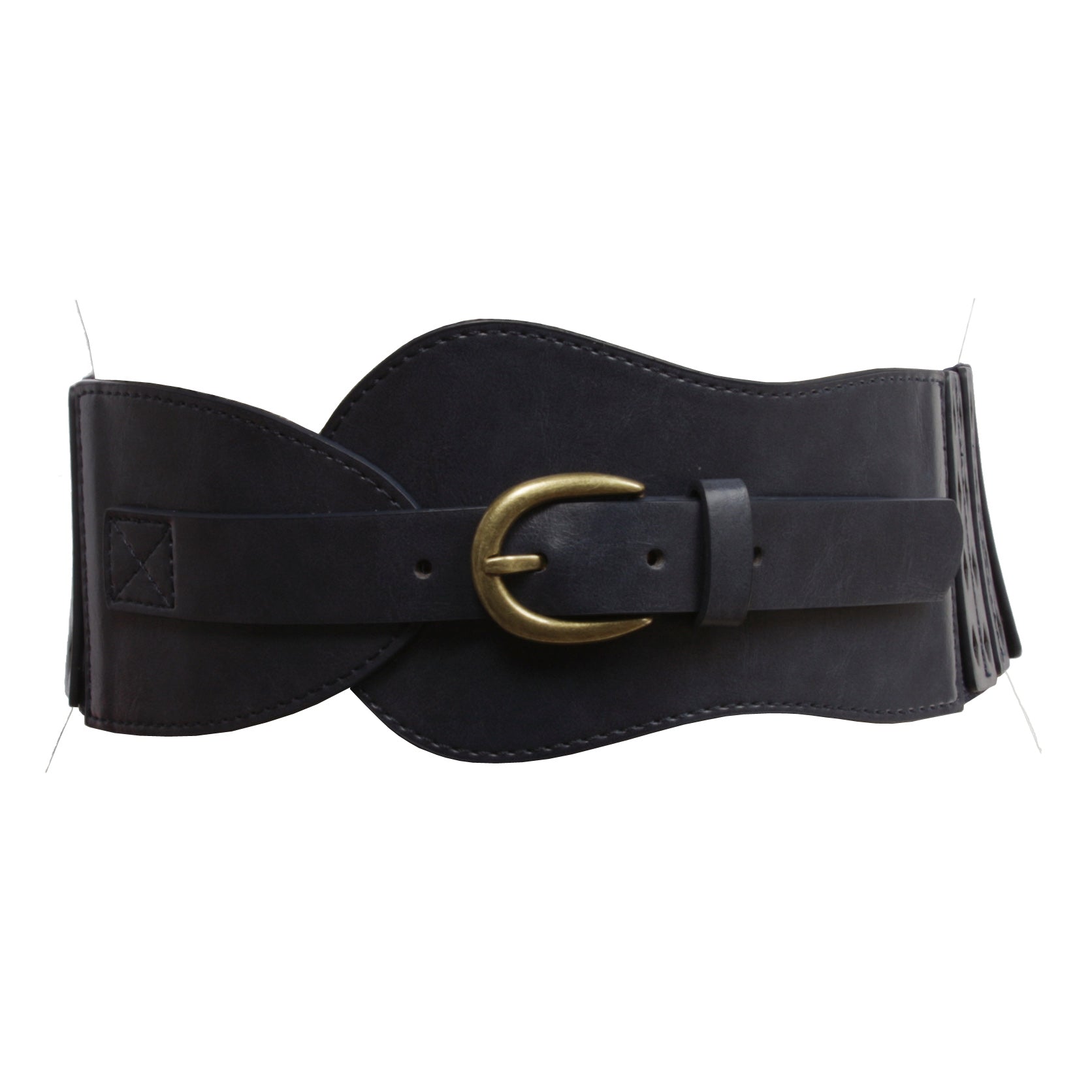 Women's 3" Wide High Waist Fashion Stretch Belt
