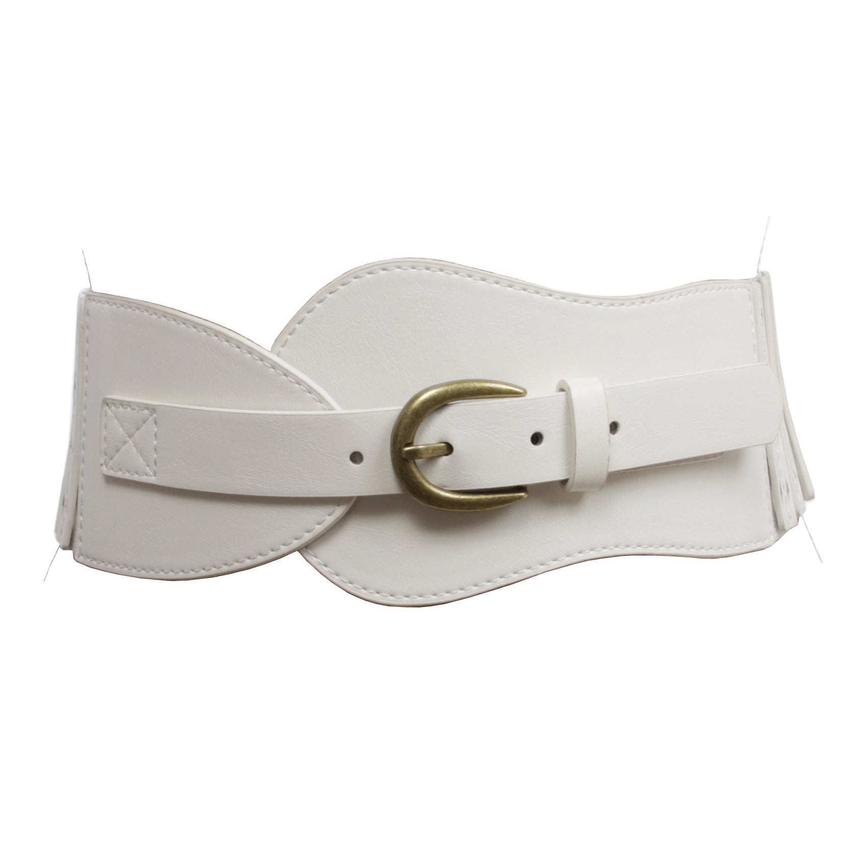 Women's 3" Wide High Waist Fashion Stretch Belt