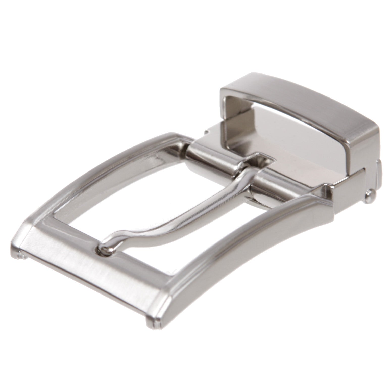 1 3/8 Inch (35 mm) Nickel Free Brass, Silver or Gold Clamp Belt Buckle