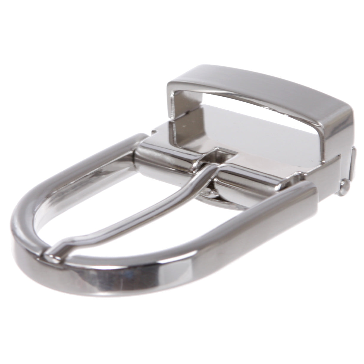1 3/8 Inch (35 mm) Nickel Free Brass, Silver or Gold Clamp Belt Buckle