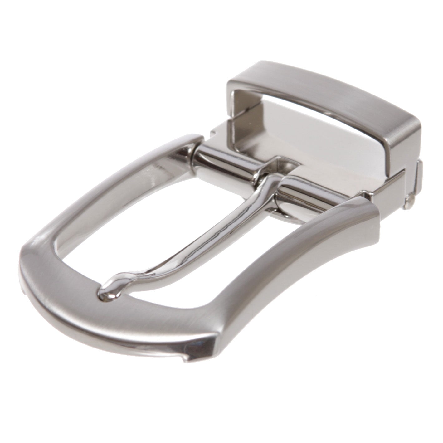 1 3/8 Inch (35 mm) Nickel Free Brass, Silver or Gold Clamp Belt Buckle