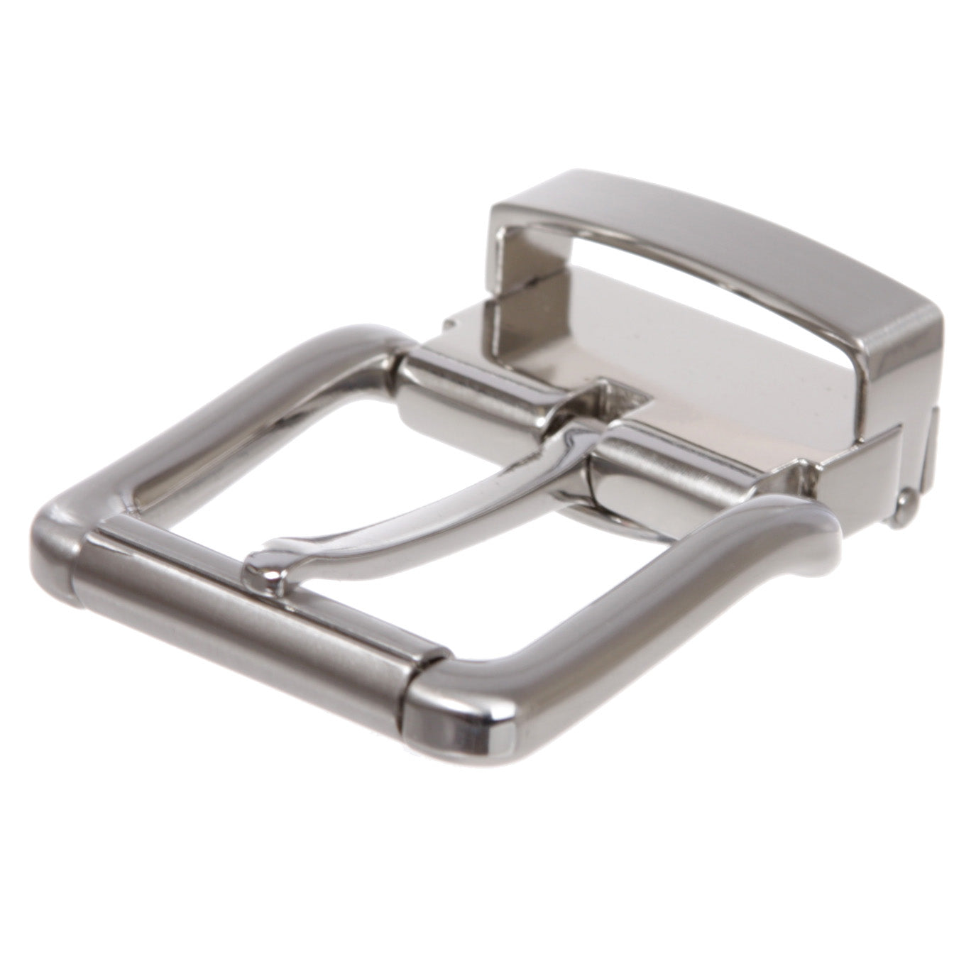 1 3/8 Inch (35 mm) Nickel Free Brass, Silver or Gold Clamp Belt Buckle