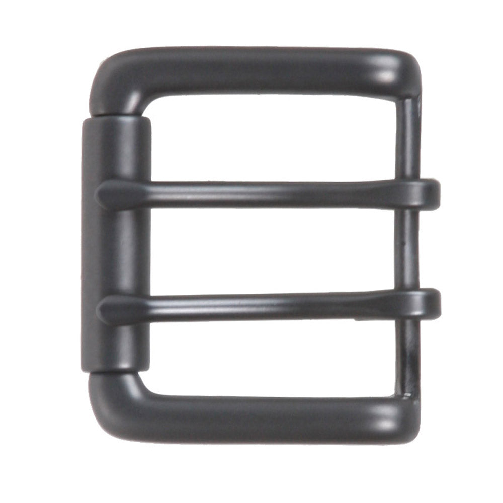 Double Prong Roller Belt Buckle – Zinc Alloy Nickel-Free Fits 1 5/8" Straps