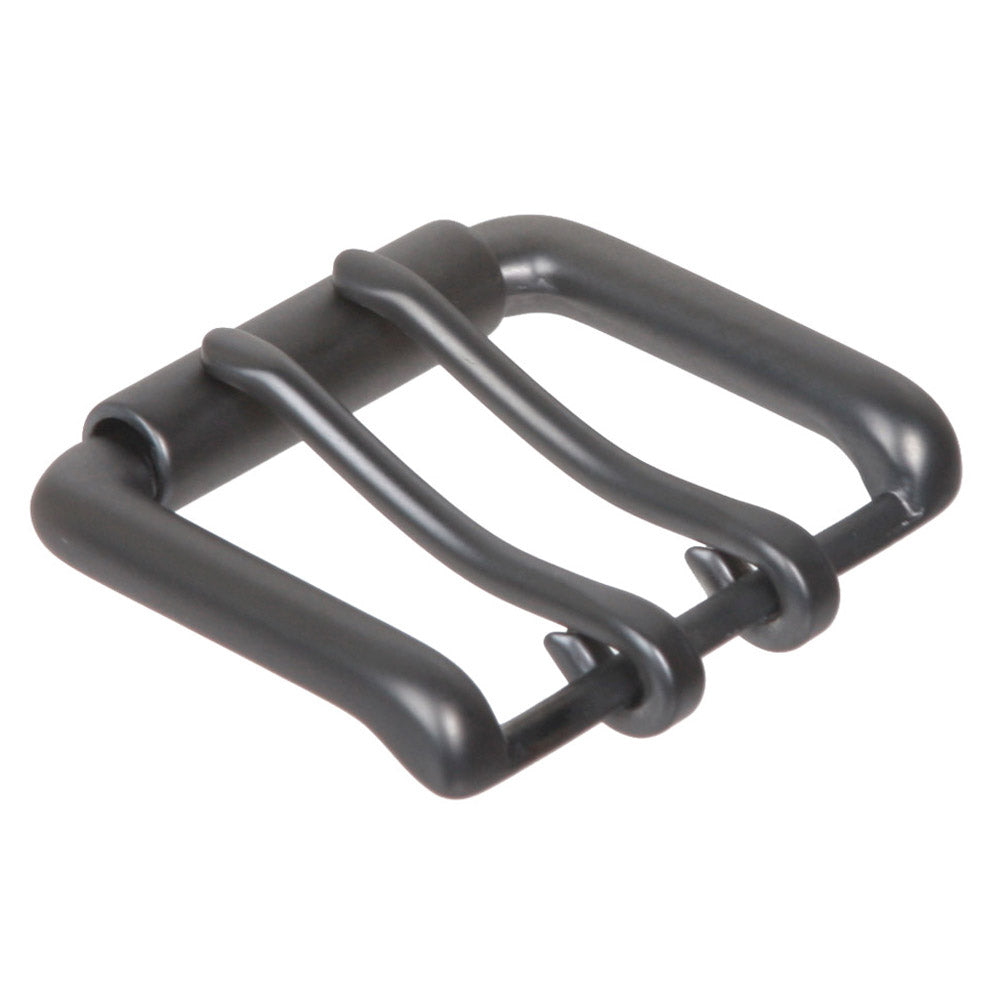 Double Prong Roller Belt Buckle – Zinc Alloy Nickel-Free Fits 1 5/8" Straps