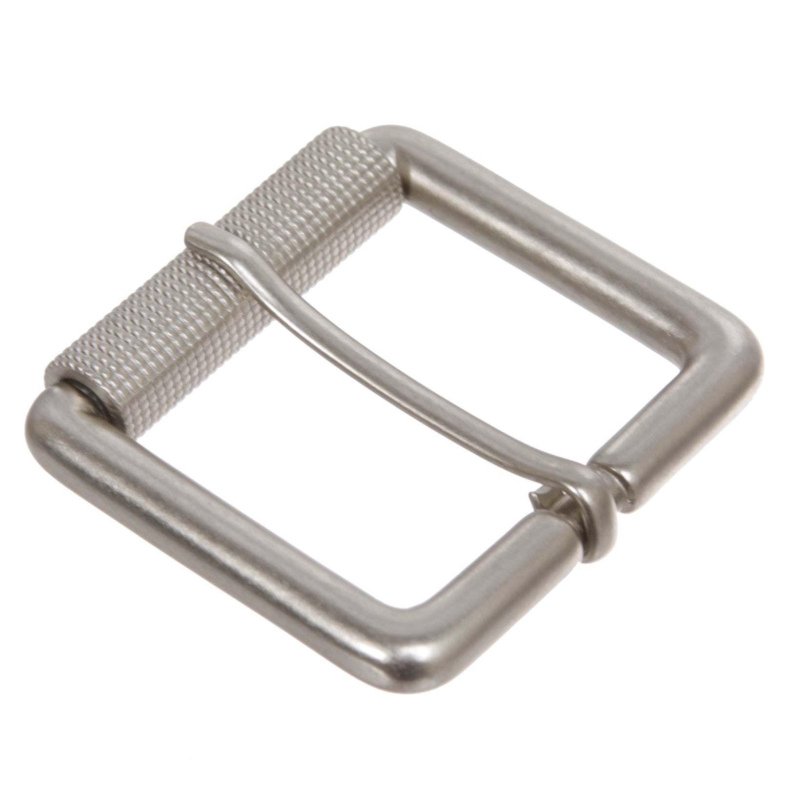 1 5/8" (43 mm) Nickel Free Single Prong Square Roller Belt Buckle