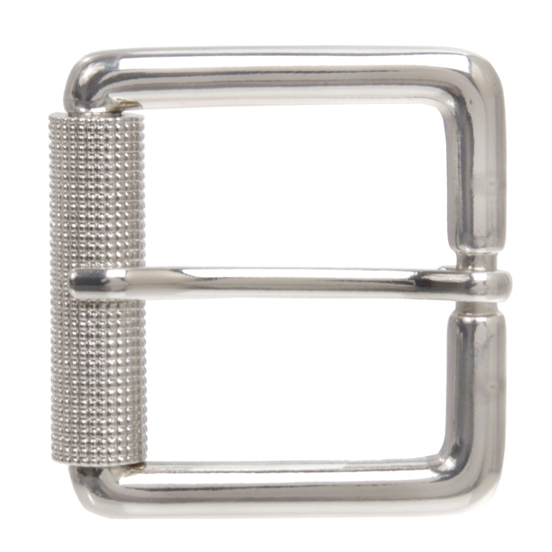 1 5/8" (43 mm) Nickel Free Single Prong Square Roller Belt Buckle