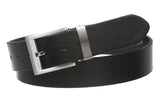 1 1/4" Clamp On Nickel Free Cut-to-Fit Top Grain Cowhide Plain Leather Belt