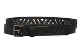 3/4 Inch Perforated Skinny Belt