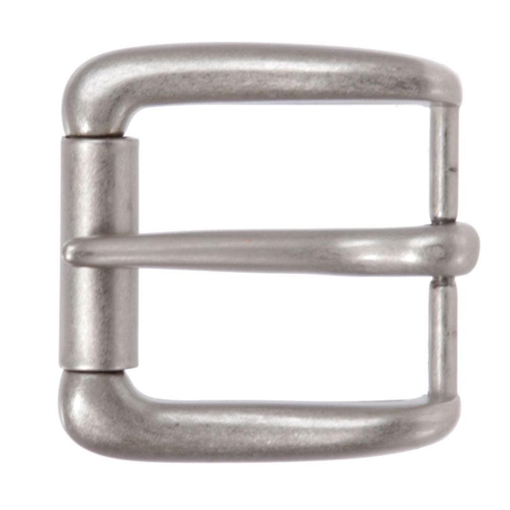 1 1/2" (38 mm) Rectangular Single Prong Square Roller Belt Buckle