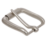 1 1/2" (38 mm) Rectangular Single Prong Square Roller Belt Buckle