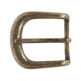 1 1/4" (32 mm) Single Prong Solid Brass Horseshoe Belt Buckle