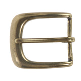 1 3/8" (34 mm) Single Prong Solid Brass Horseshoe Belt Buckle