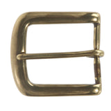 1 3/8" (35 mm) Single Prong Solid Brass Horseshoe Belt Buckle