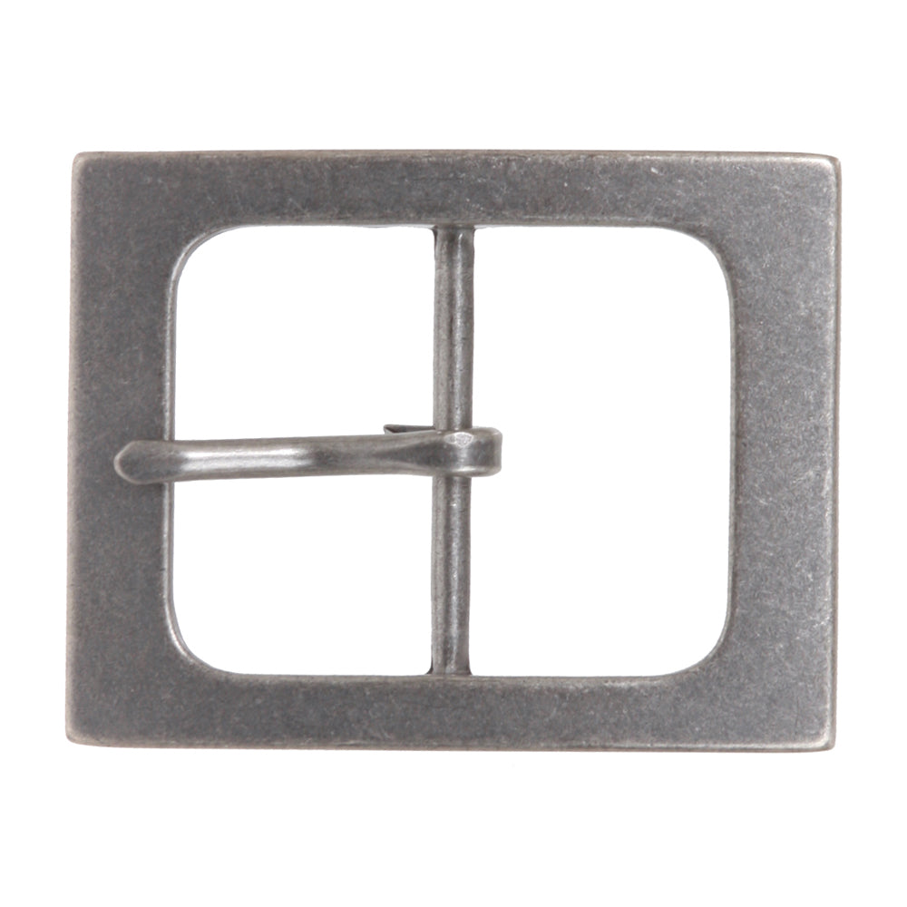 1 1/2" (38 mm) Nickel Free Single Prong Rectangular Belt Buckle