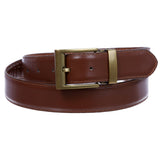 Men's Clamp on Buckle 1 1/4" (34 mm) Reversible Leather Belt