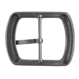 1 3/4" (44 mm) Nickel Free Center Bar Single Prong Oval Belt Buckle