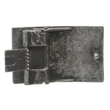 1 1/2" Clamp On Rectangular Buckle with Free Belt Strap