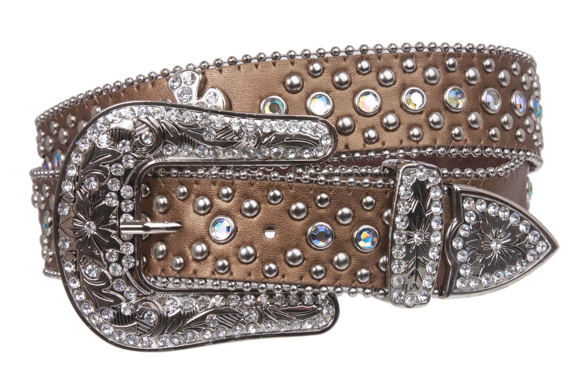 Plus Size - Stud & Rhinestone Western Belt Plus Size - Stud & Rhinestone Western Belt